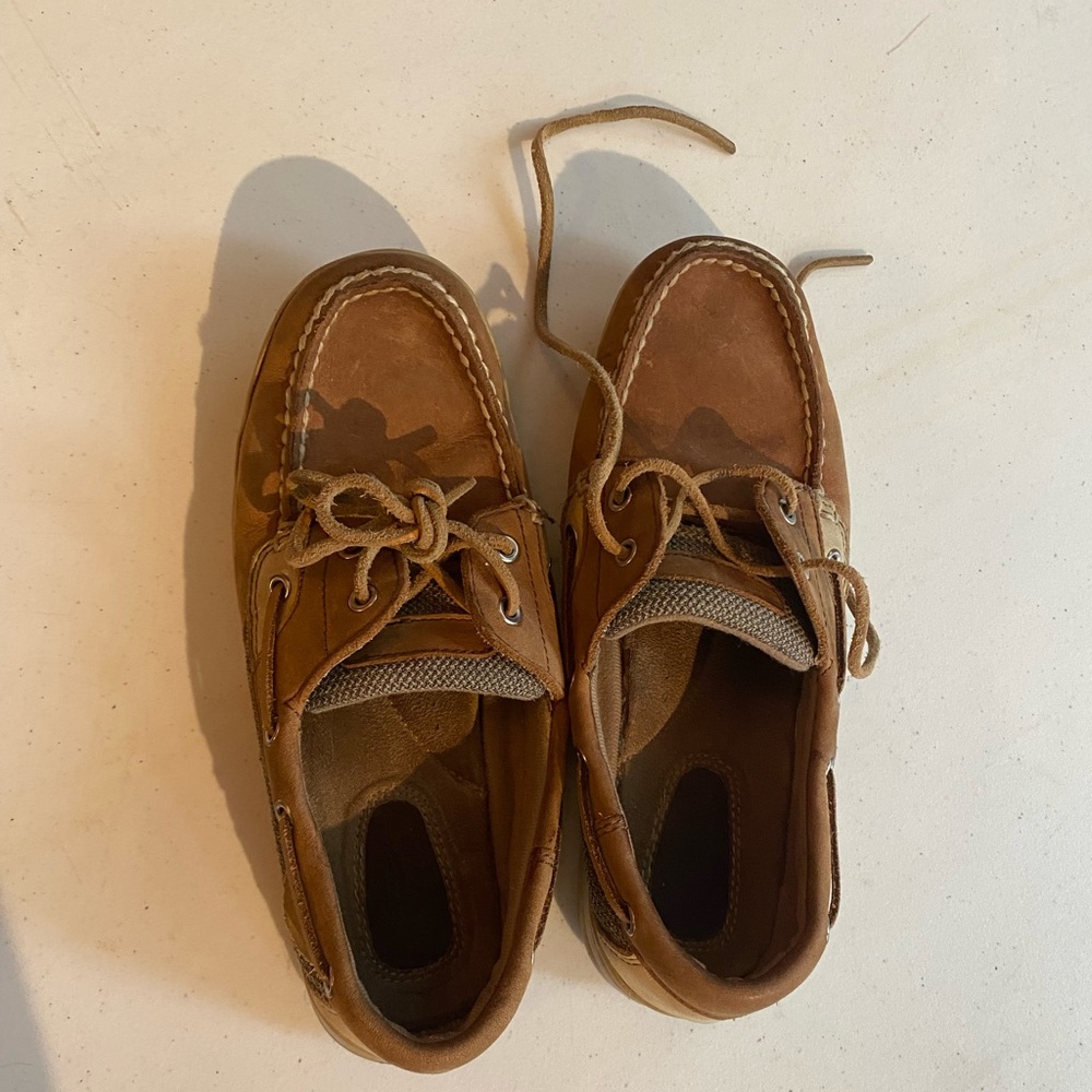 Womens Sperry Slip On “Boat” Shoes Great Condition